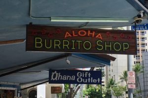 Take a bite at one of the best Burrito place in Waikiki