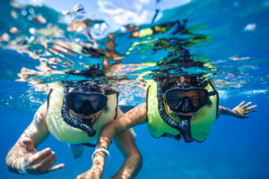 Snorkeling in oahu