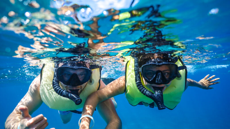 Snorkeling in oahu