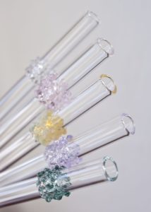 Arlie Glass reusable straws