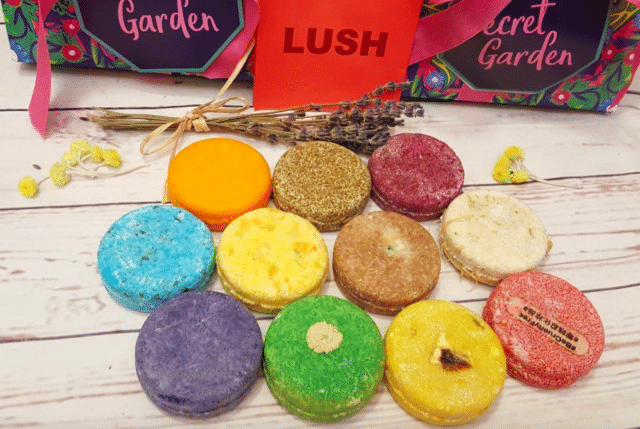 Eco-friendly soaps by Lush