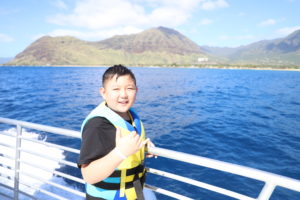 11-Year-Old Justin took part in all AYC Oahu tours during his visit to Hawaii.