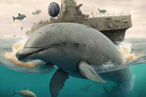 Were Dolphins used to help in World War II?