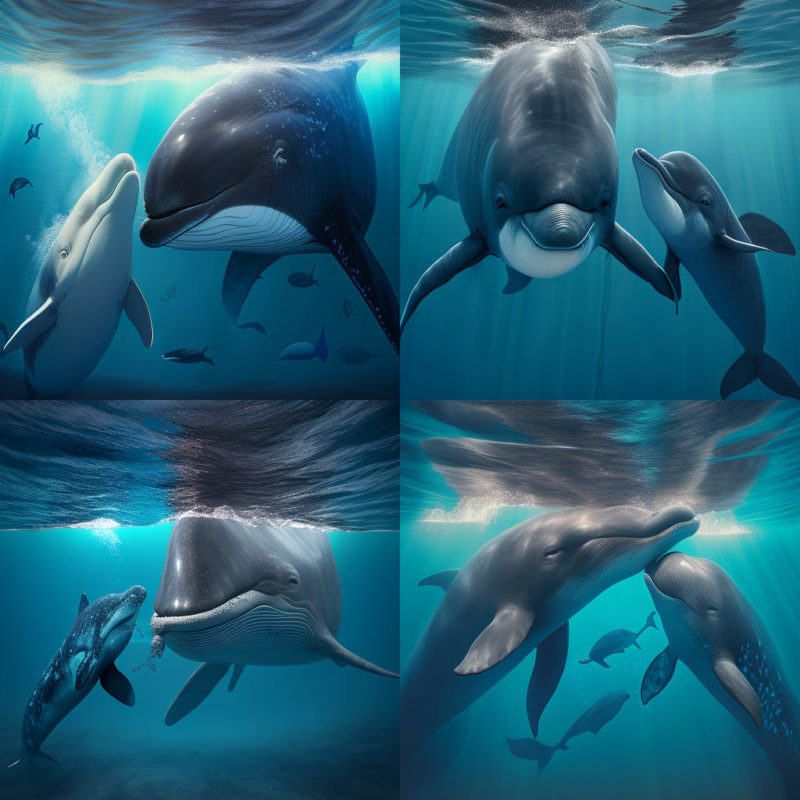 Is there a connection between Dolphins and Whales? And You Creations