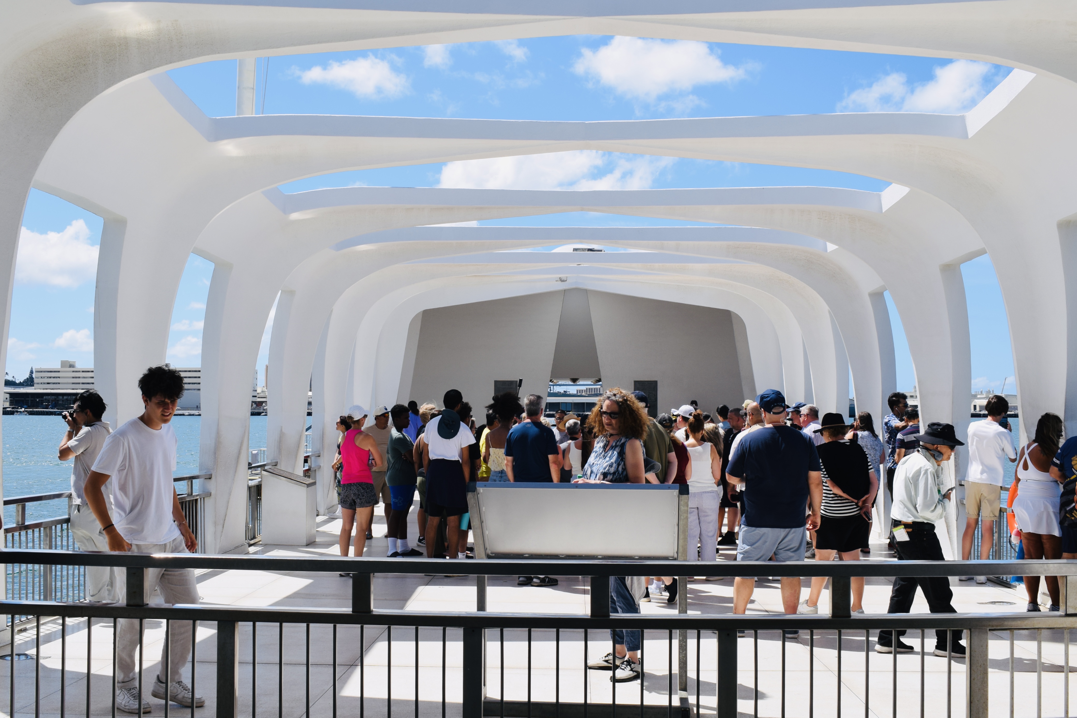 Inside of Arizona Memorial