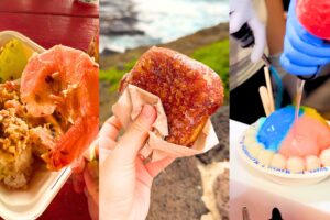 ハワイ オアフ島観光🌴ハワイ人気食べ物🍧 4選