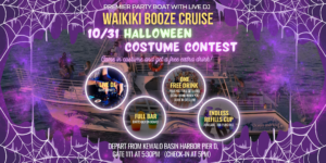 Waikiki-booze Cruise-Halloween party-blog