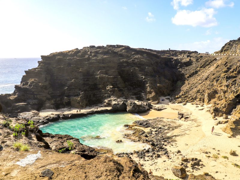 Oahu cirlce island tour Eternity Beach