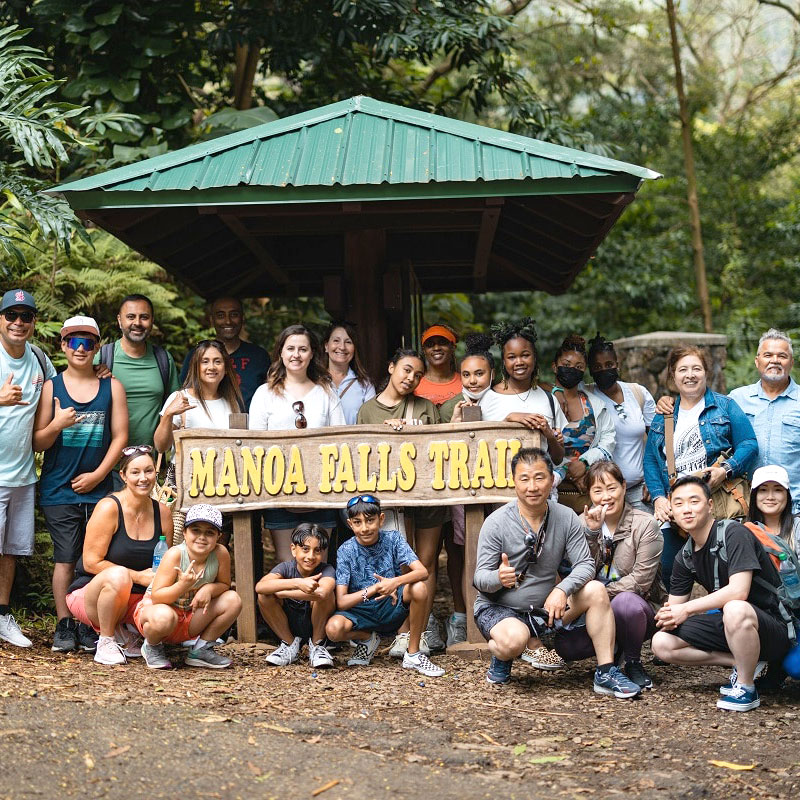 Manoa hiking trail
