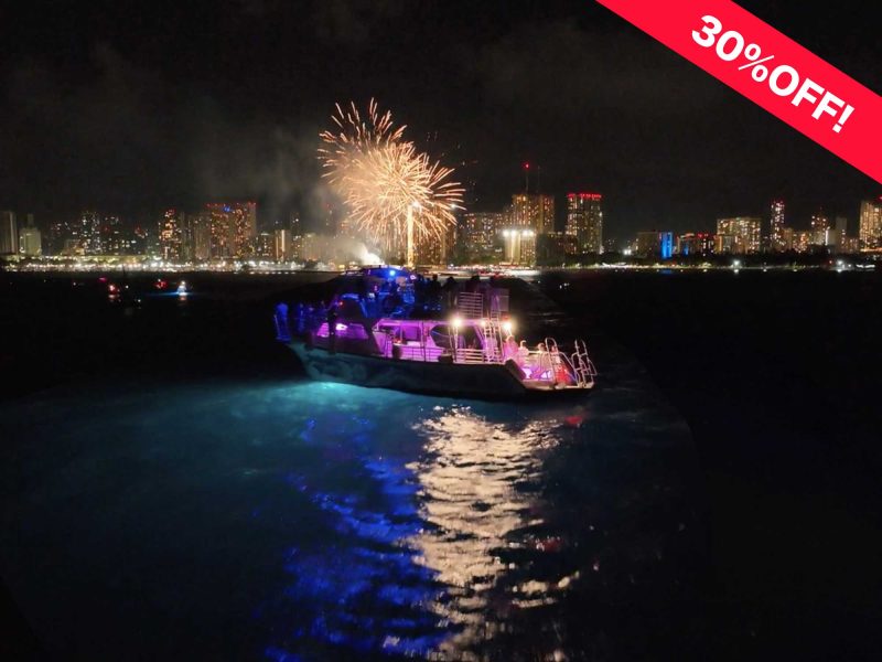 Waikiki booze cruise 30%off