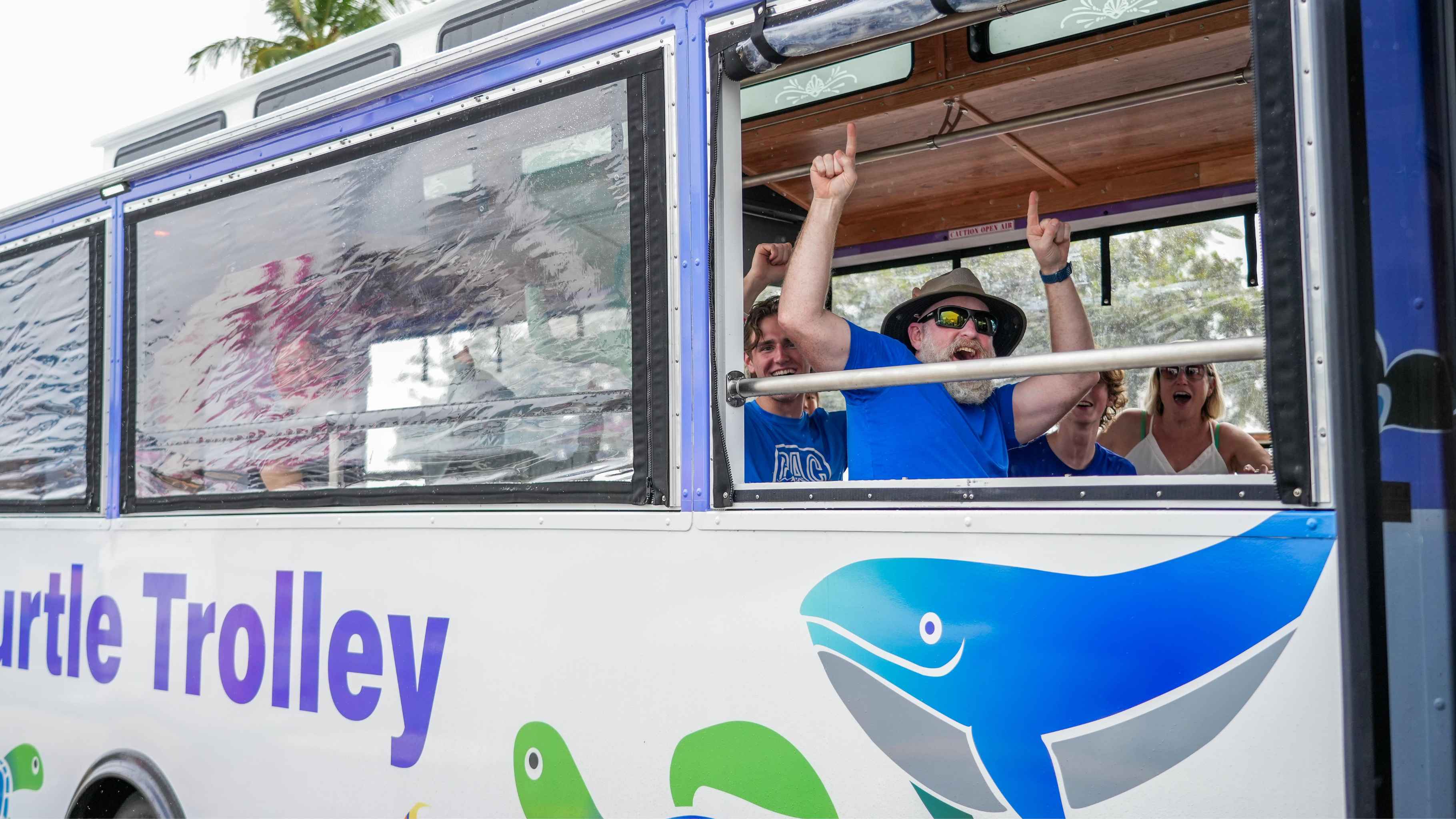 Pearl Harbor trolley shuttle from Waikiki - car-free Oahu travel