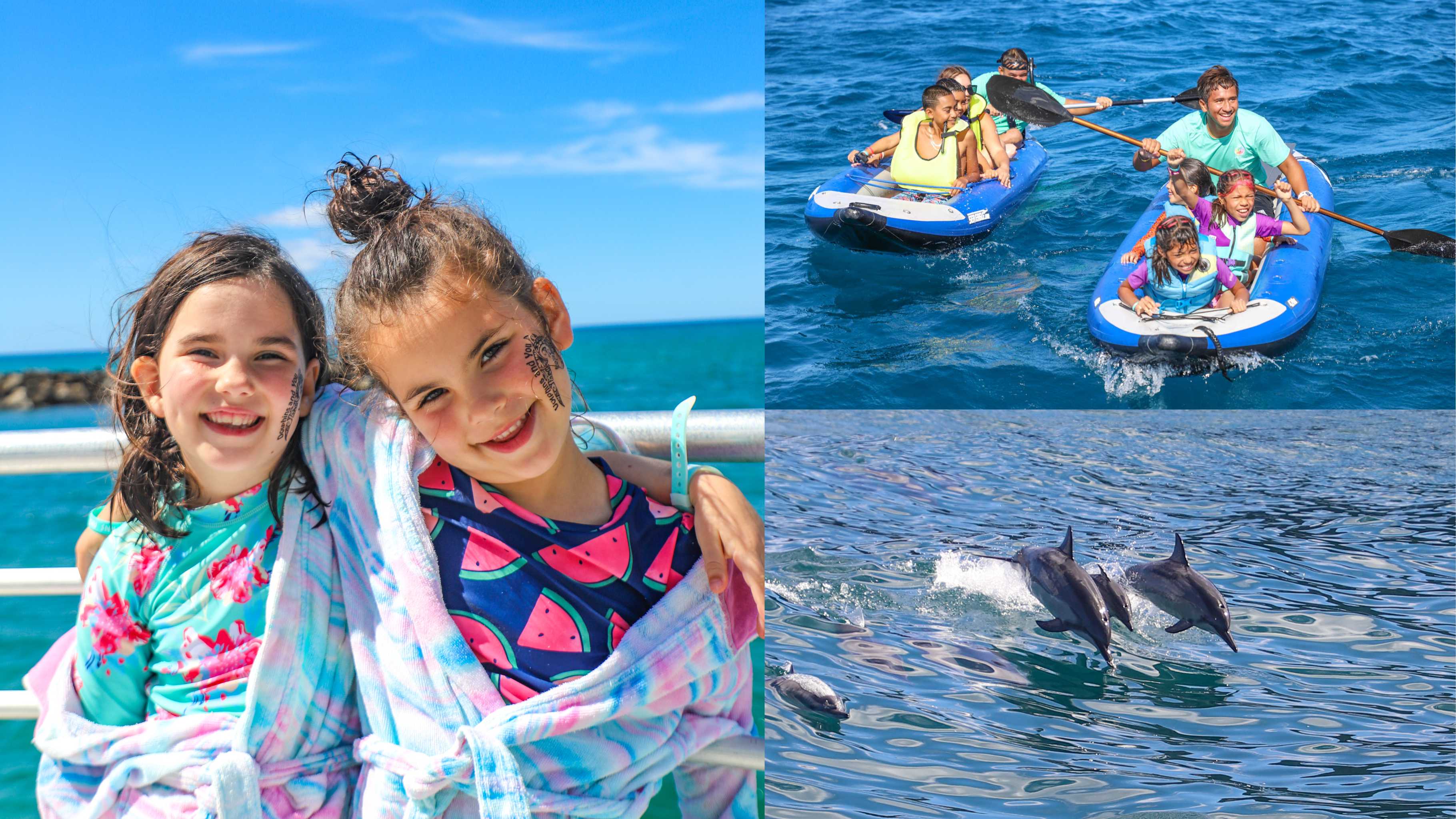 Dolphins and You Oahu - west coast dolphin watching with snorkeling and waterslide