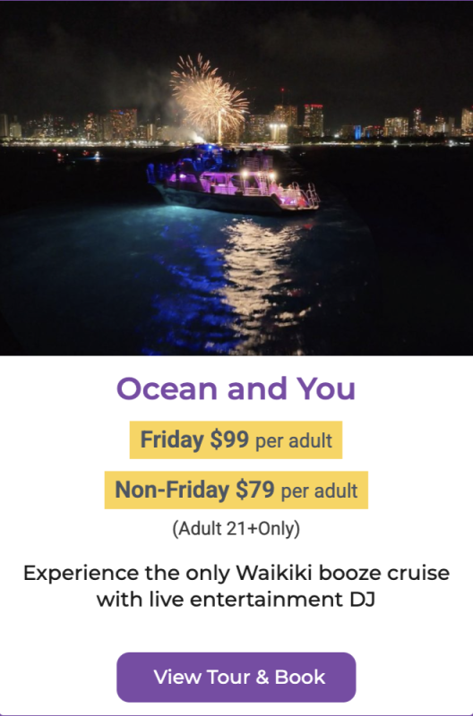 Waikiki Sunset Booze Cruise