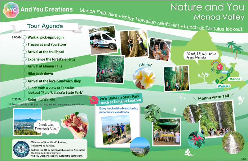 Manoa Hiking Tour Summary 2