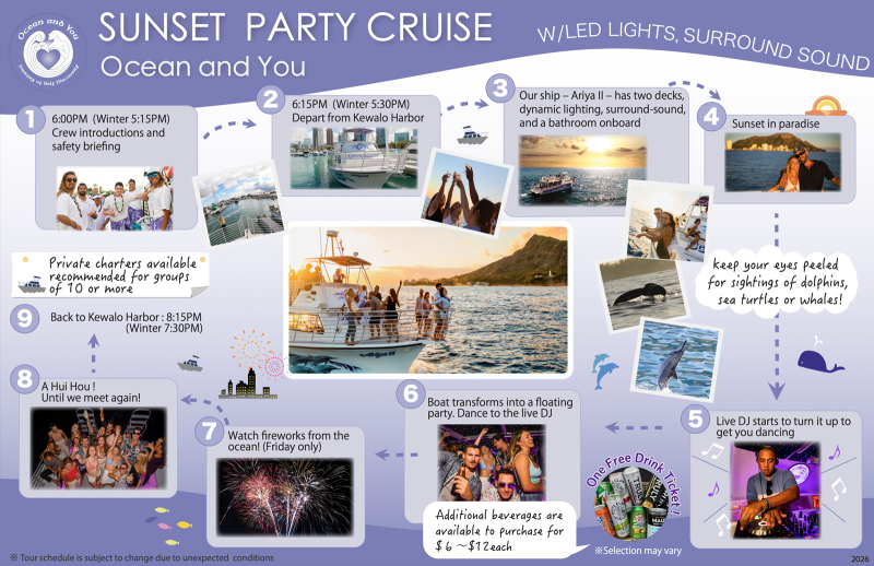 Waikiki Party Cruise Summary 1