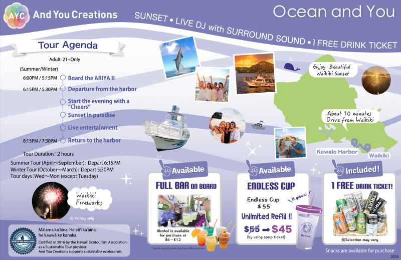 Waikiki Party Cruise Summary 2